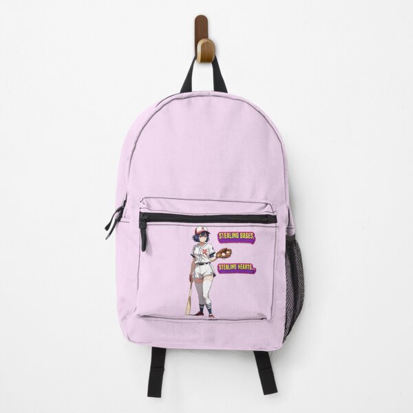 Item preview, anime girl baseball player stealing bases and stealing hearts!! designed and sold by PrintPlanetGo.