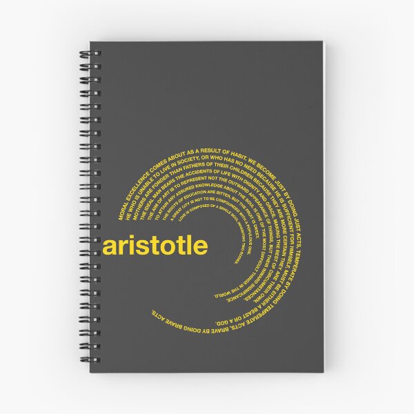 Item preview,  Aristotle famous quotes poster [gold] designed and sold by CMYKStudio.