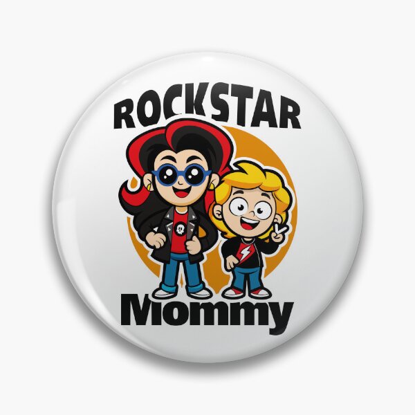 Artikelvorschau, Rockstar-Mami entworfen und verkauft von therockstuff.