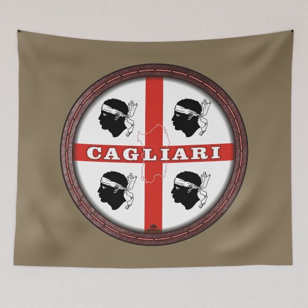 Item preview, Cagliari Sardegna 4 mori stitching effect designed and sold by studioss76.