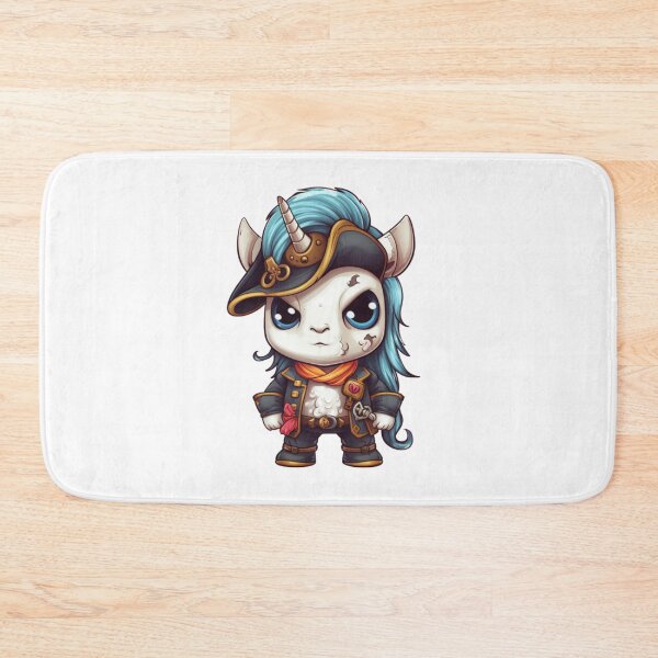Item preview, Kawaii Unicorn Pirate designed and sold by KawaiiArtStyle.