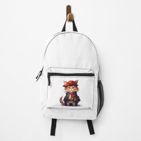 Item preview, Kawaii Red Cat Pirate designed and sold by KawaiiArtStyle.