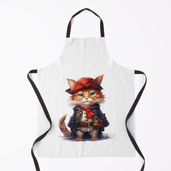 Item preview, Kawaii Red Cat Pirate designed and sold by KawaiiArtStyle.