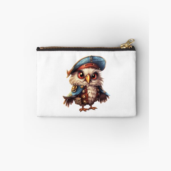 Item preview, Kawaii Owl Pirate designed and sold by KawaiiArtStyle.