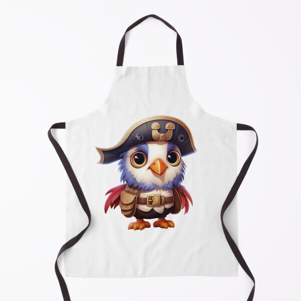 Item preview, Kawaii Blue Bird Pirate designed and sold by KawaiiArtStyle.