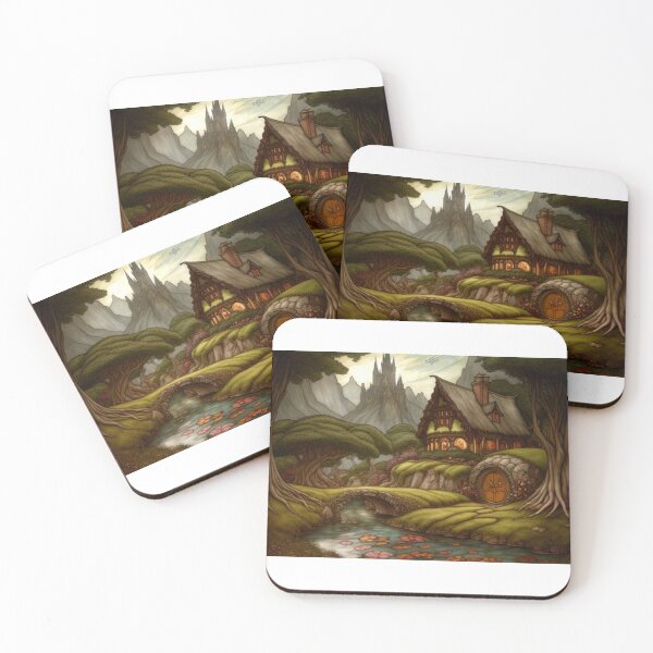 Item preview, Classic Fantasy Village designed and sold by TheDarkWardrobe.