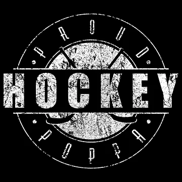 Artwork thumbnail, Hockey Poppa ~ Wht by Bartrand Design Studio