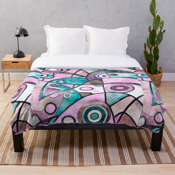 Item preview, LL Dreams Artistic Multi-Colored Pattern  designed and sold by LLdreams.