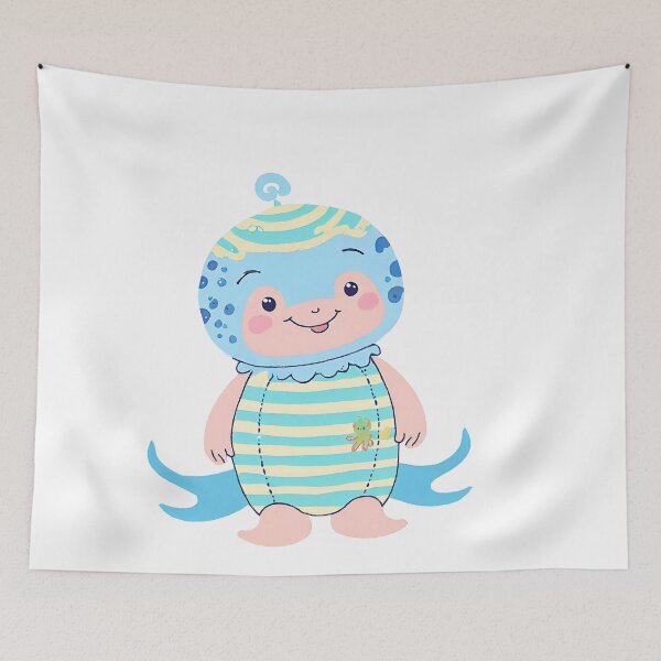 Item preview, AquaTots Underwater Adventures Whisker Whippersnapper designed and sold by dcohea.