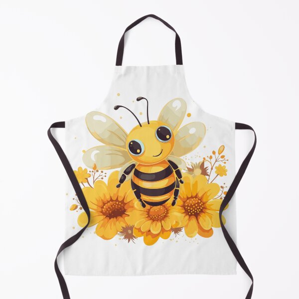Item preview, Bee and flower designed and sold by ShopMaxiDesigns.