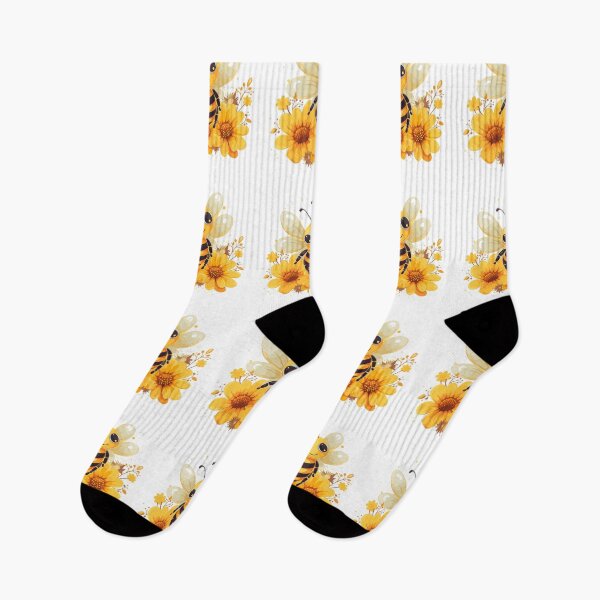 Item preview, Bee and flower designed and sold by ShopMaxiDesigns.