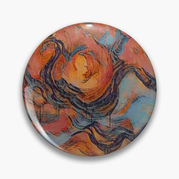 Item preview, Ominous Copper October Abstract Art designed and sold by oz10.