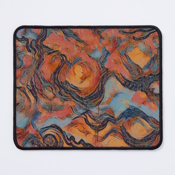 Item preview, Ominous Copper October Abstract Art designed and sold by oz10.