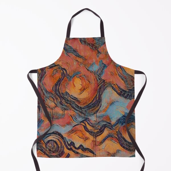 Item preview, Ominous Copper October Abstract Art designed and sold by oz10.