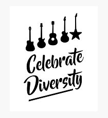 Celebrate Diversity Photographic Print