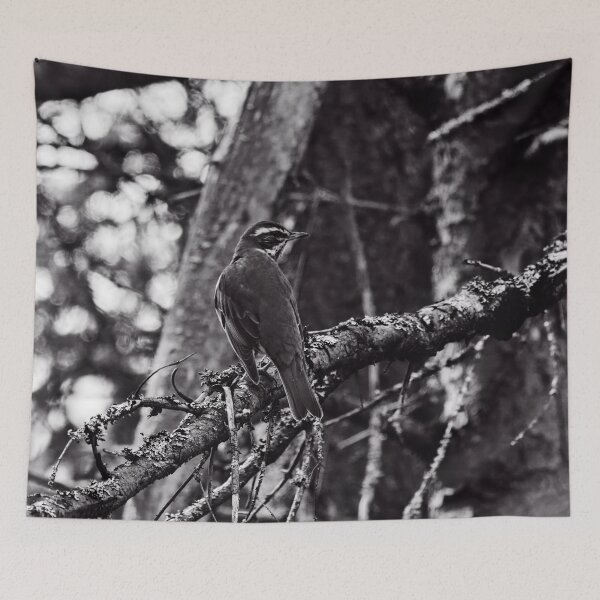 Item preview, In the forests. Redwing bw designed and sold by Jouko Lehto Photography.