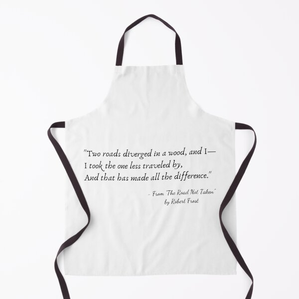 Item preview, A Quote from "The Road Not Taken" by Robert Frost designed and sold by Poemit.