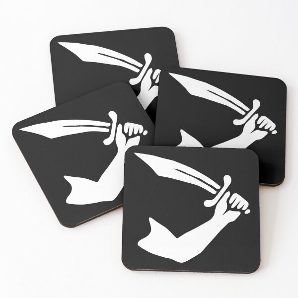 Item preview, Pirate Flag - The Rhode Island Pirate Thomas Tew- Jolly Roger Flag designed and sold by chrisrivait.