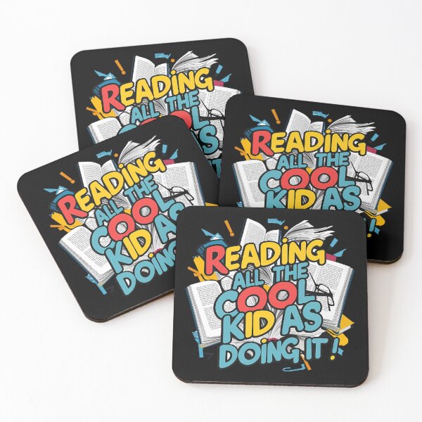 Item preview, Reading: The Coolest Trend for Kids - Trendy T-Shirt Design designed and sold by DahiyaTees.
