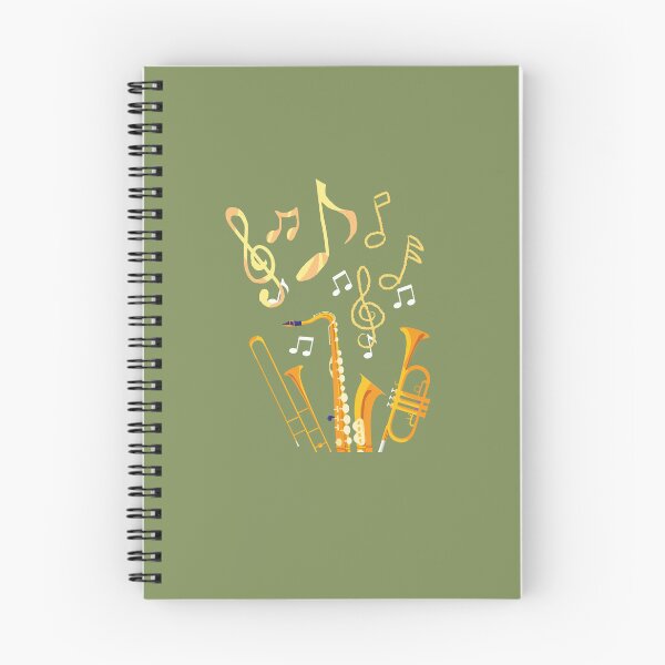 Item preview, Woodwind & Brass Instrumental Music Sticker designed and sold by BrightrDayMusicArt.