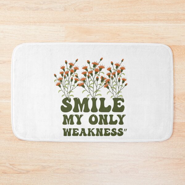 Item preview, Smile My Only Weakness” designed and sold by Felinefinesse.