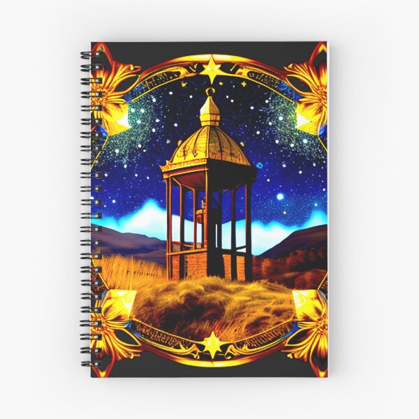 Item preview, Stargazer's Solace: The Observatory Pavilion Under a Gilded Sky designed and sold by Highlandkings.