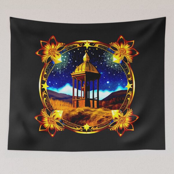 Item preview, Stargazer's Solace: The Observatory Pavilion Under a Gilded Sky designed and sold by Highlandkings.