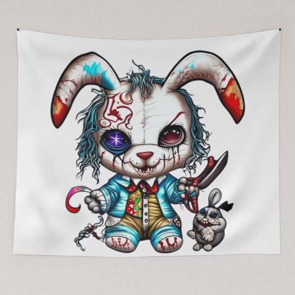 Item preview, Dangerous joker rabbit designed and sold by luna--design.