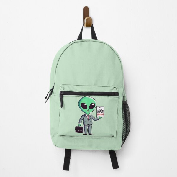Item preview, Funny Alien Insurance Salesman. Humorous alien sci fi design. designed and sold by Unitepeople.