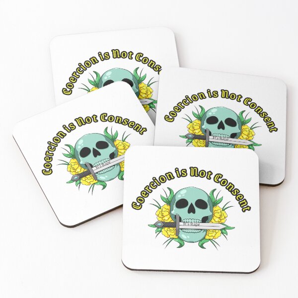 Item preview, Coercion is Not Consent  designed and sold by AtheistBishop.