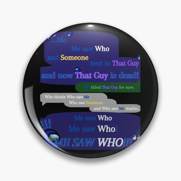 Item preview, Me Saw WHO!!! designed and sold by Marissa Brown.