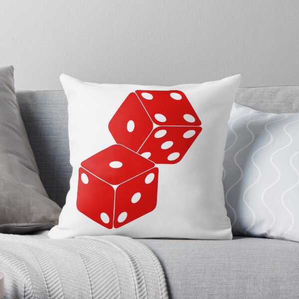 Dice Throw Pillow