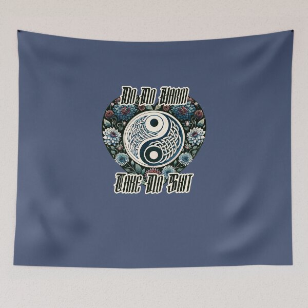 Item preview, Do No Harm Yin Yang designed and sold by FrictionMaxxing.