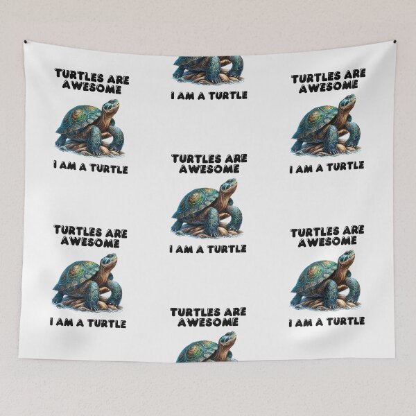 Item preview, Turtles are awesome t-shirt designed and sold by LensherArt.
