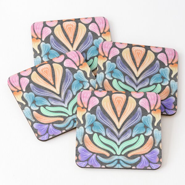 Item preview, Large vivid flowers textured  designed and sold by DreamKaracters.
