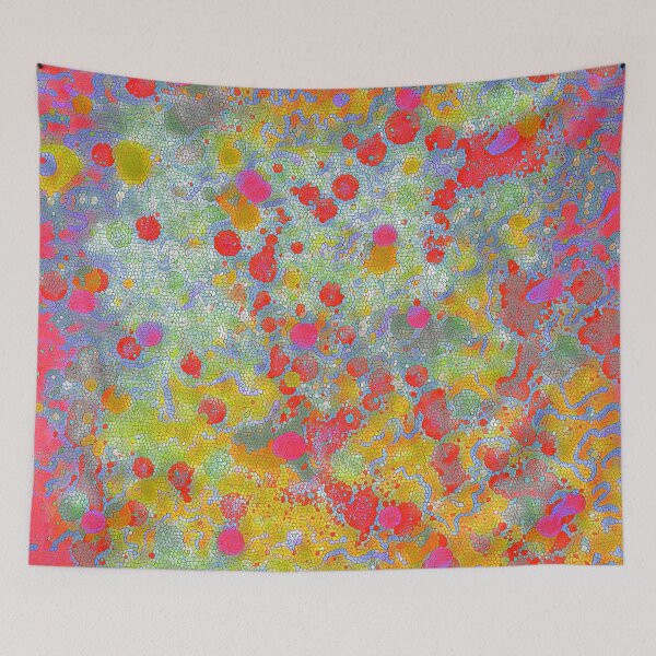 Item preview, Dribleatu Butter Mint Grape Strawberry Jam Abstract Art designed and sold by oz10.