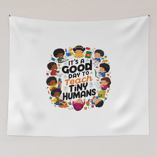 Item preview, it’s a good day to teach tiny humans - Educator T-Shirt designed and sold by DahiyaTees.