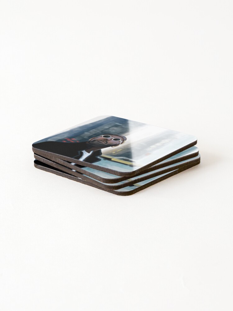 Thumbnail 4 of 5, Coasters (Set of 4), Leon designed and sold by ANNETKY.