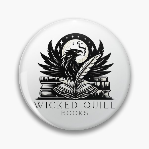 Item preview, Wicked Quill Books Logo designed and sold by ermunleybooks.