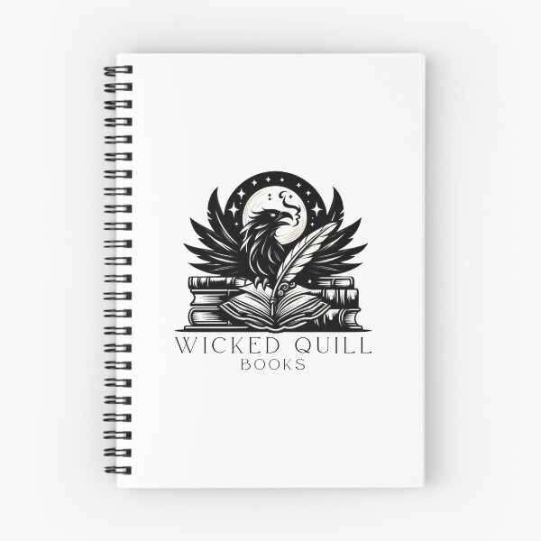 Item preview, Wicked Quill Books Logo designed and sold by ermunleybooks.