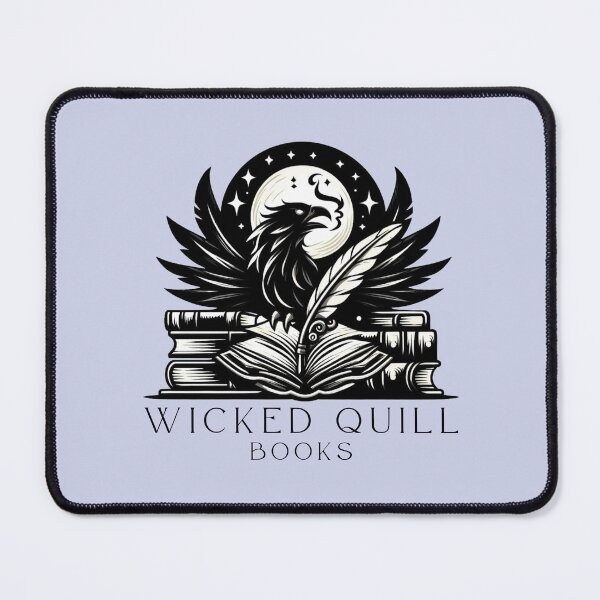 Item preview, Wicked Quill Books Logo designed and sold by ermunleybooks.