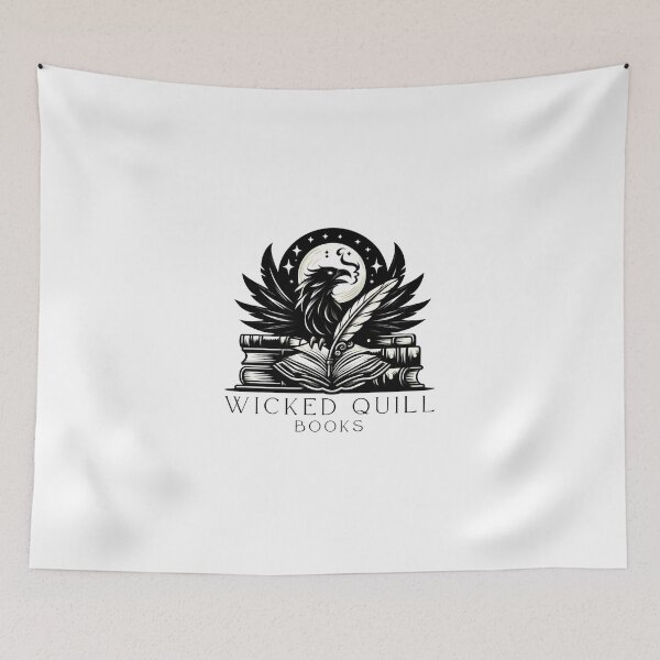 Item preview, Wicked Quill Books Logo designed and sold by ermunleybooks.