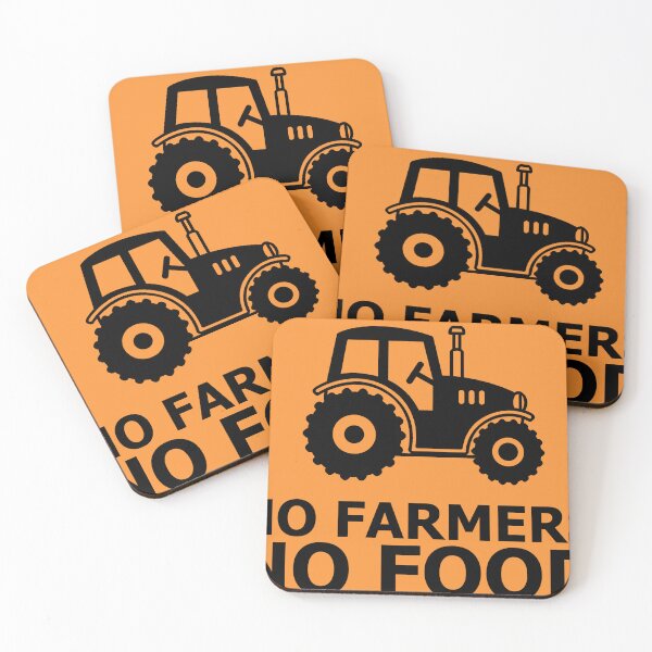 Item preview, No Farmers, No Food designed and sold by Bimblebuds.