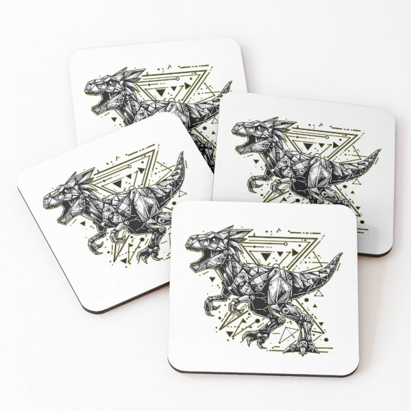 Item preview, Geometric Dinosaur designed and sold by jardraz.