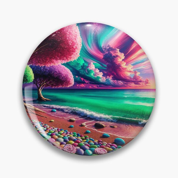 Item preview, "Sunset Serenity: Coastal Candy Dreams" designed and sold by MindVibe.