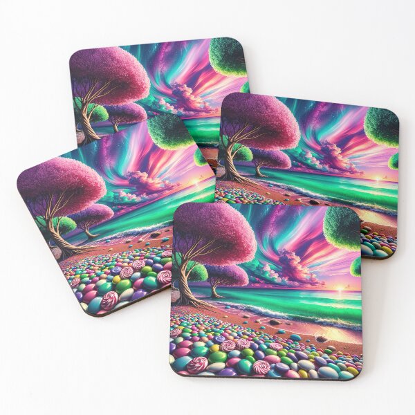 Item preview, "Sunset Serenity: Coastal Candy Dreams" designed and sold by MindVibe.