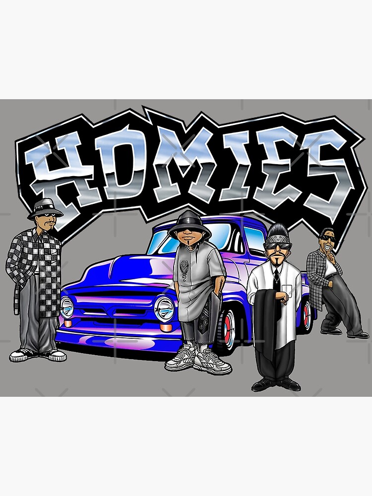 Lil Homies, low rider, store chola, cholo, yardcards, lawn signs (M528HS)