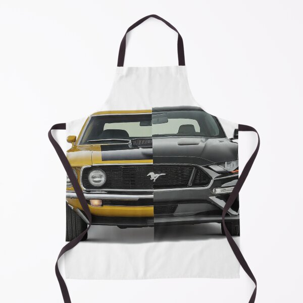 Item preview, Old and New Ford Mustang designed and sold by VintageCarsShop.