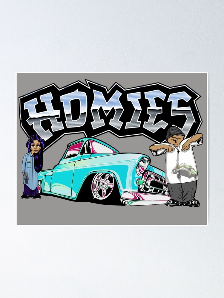 Lowrider Lil Homies 90s Chicano