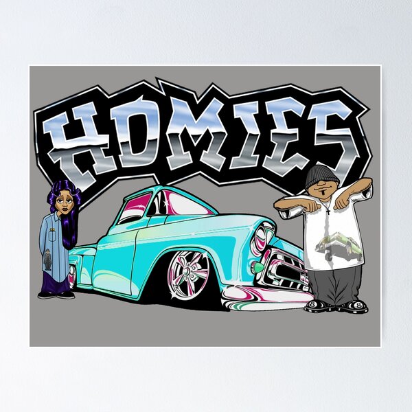 Lowrider Lil Homies 90s Chicano